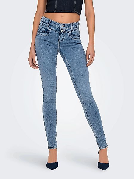 ONLY Skinny-fit-Jeans "ONLROYAL REG DB FYOKE SK DNM PIM" günstig online kaufen