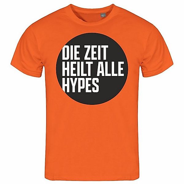 deinshirt Print-Shirt Herren T-Shirt Die Zeit heilt alle Hypes Funshirt mit günstig online kaufen