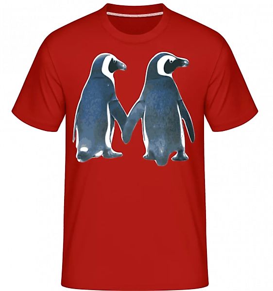 Pinguin Paar · Shirtinator Männer T-Shirt günstig online kaufen