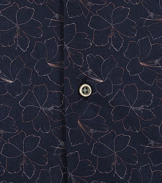 Suitable Hemd BD Blumen Dunkelblau - Größe XXL günstig online kaufen