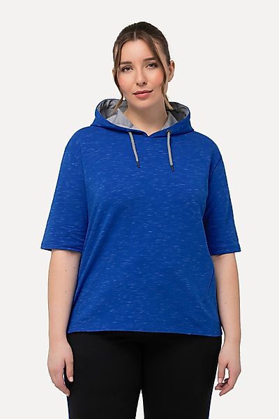 Ulla Popken Sweatshirt Sweatshirt Zipptasche Oversized günstig online kaufen