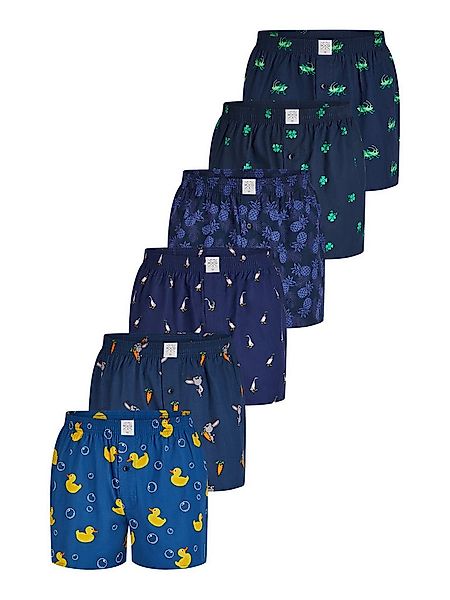 MG-1 Boxer Classics (6-St) Unterhose American Baumwolle günstig online kaufen
