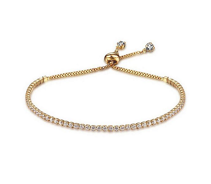 KARMA Armband Damenarmband Strass Gold Silber Rosé Metall Damen modern Dame günstig online kaufen