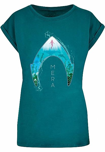 ABSOLUTE CULT T-Shirt "ABSOLUTE CULT Damen Ladies Aquaman - Mera Ocean Logo günstig online kaufen