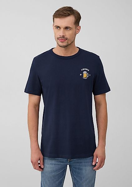 s.Oliver Kurzarmshirt Jersey-T-Shirt mit Artwork, Volksfest günstig online kaufen