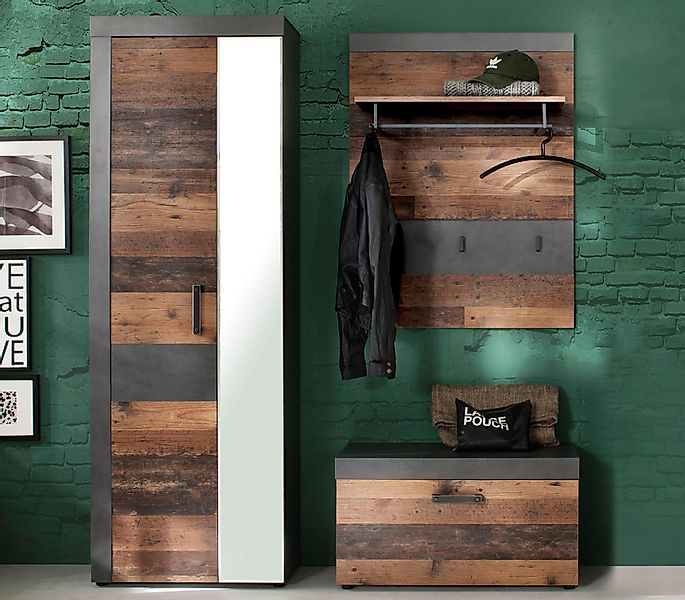 INOSIGN Garderoben-Set "Ilana" Set, 3 Stk. tlg. günstig online kaufen