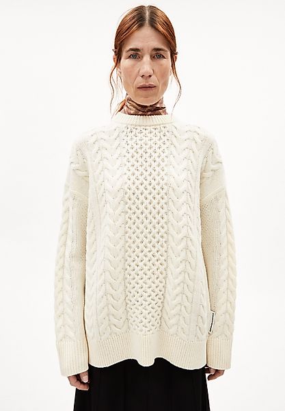 Armedangels Strickpullover BERFINAA CABLE Pullover Loose günstig online kaufen