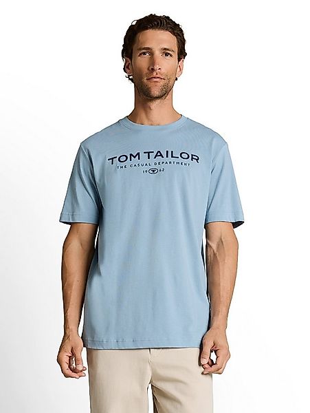 TOM TAILOR T-Shirt Sommershirt mit Frontprint günstig online kaufen