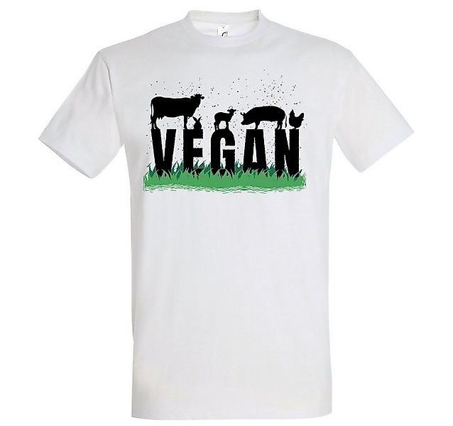 Youth Designz T-Shirt Vegan Herren Shirt mit trendigem Frontprint günstig online kaufen