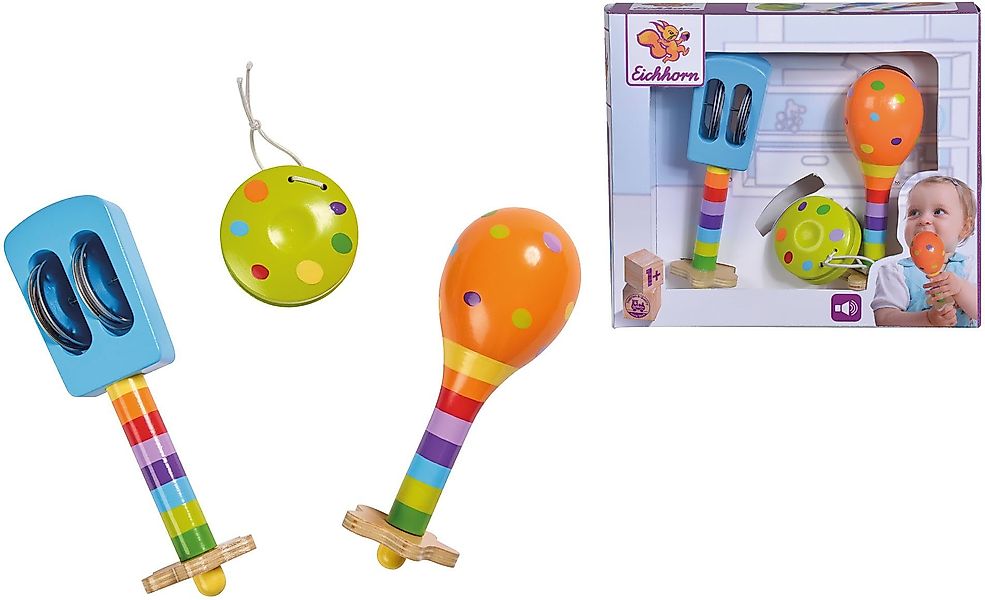 Eichhorn Spielzeug-Musikinstrument Musikset mit Maracas, (Set, günstig online kaufen