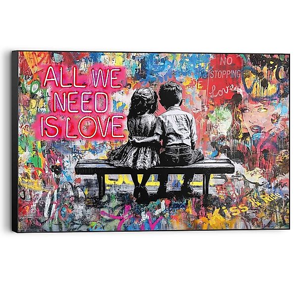 Reinders Wandbild "Love is All We Need" günstig online kaufen