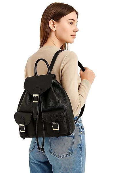 COLLEZIONE ALESSANDRO Rucksack Chicaletta (1-tlg), lässiges Design aus echt günstig online kaufen