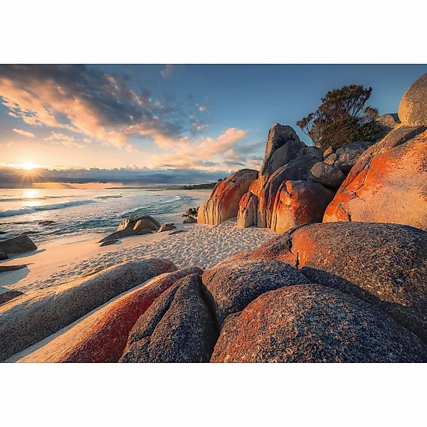 Vlies Fototapete Bay of Fires 400x280 cm günstig online kaufen
