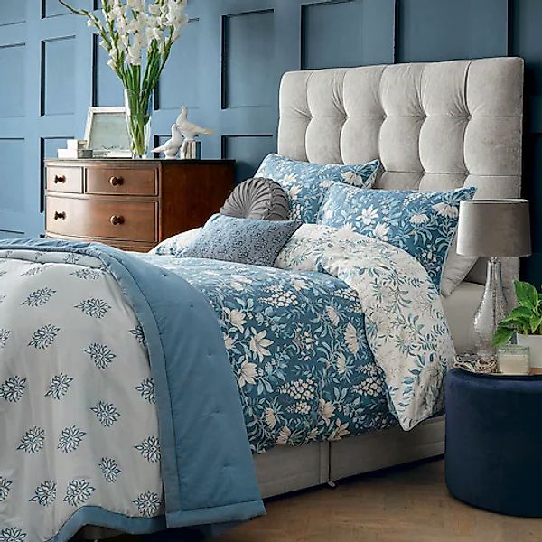 LAURA ASHLEY Bettwäsche »Baumwoll Satin« 3 tlg. tlg. günstig online kaufen