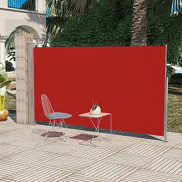 Terrassenmarkise Seitenmarkise 160 X 300 Cm Rot günstig online kaufen