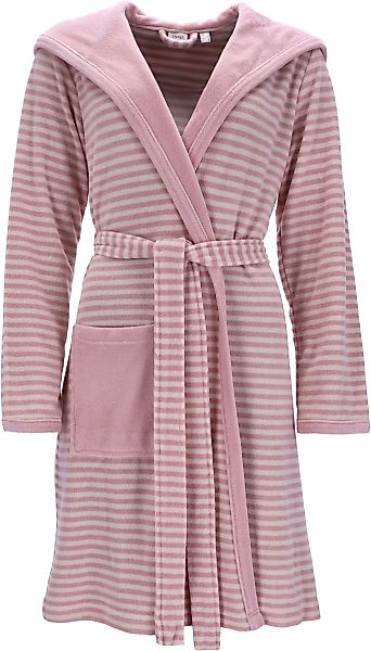 Esprit Damenbademantel "Striped Hoody", 1 Stk. gestreift, mit Kaputze & Log günstig online kaufen