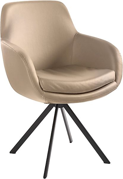 Musterring Esszimmerstuhl "Tavia" (Set) 2 Stk.Stativgestell Eisen schwarz, günstig online kaufen