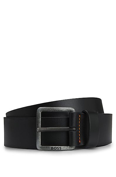BOSS Ledergürtel Jeeko_Sz40 mit matter Schließe günstig online kaufen