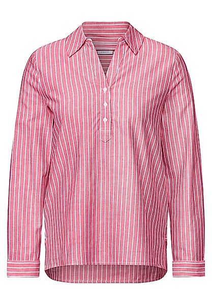 CECIL Langarmbluse in Streifen-Optik und mit kurzer Knopfleiste günstig online kaufen