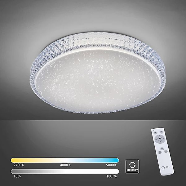 JUST LIGHT Deckenleuchte »FRIDA«, 1 flammig, Leuchtmittel LED-Board   LED f günstig online kaufen