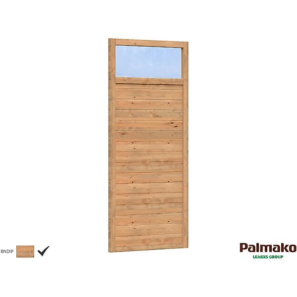 Palmako Holzelement für Hol-Pavillon Lucy Braun tauchgrundiert 103 x 230 cm günstig online kaufen