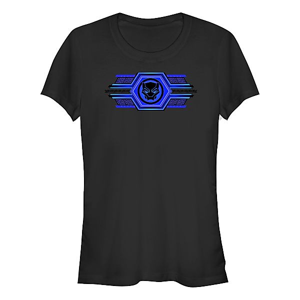 Marvel - Black Panther Wakanda Forever - Logo Sigil Hexes - Frauen T-Shirt günstig online kaufen