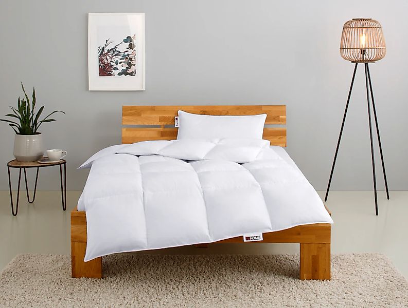 my home Kassettenbett + Kopfkissen "RINA, Bettdecke in 135x200 & 155x220 cm günstig online kaufen