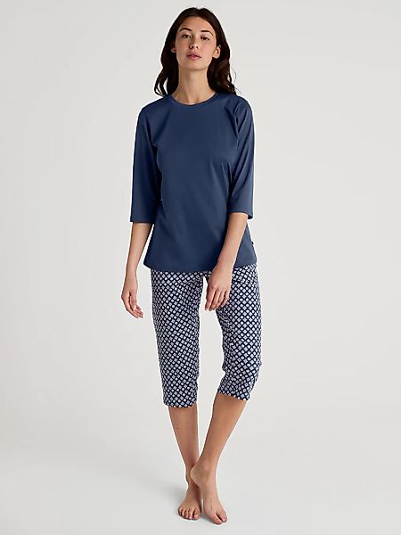 CALIDA Schlafanzug "Daylight Dreams" 2 Stk. tlg., 3/4-Länge, Interlock-Qual günstig online kaufen
