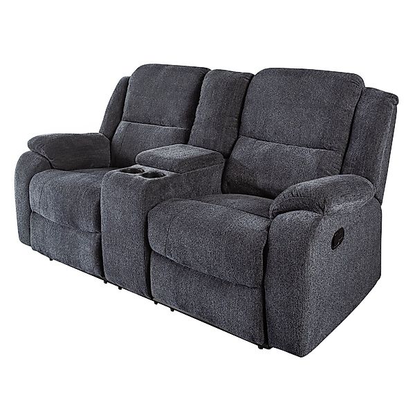 riess-ambiente Sessel HOLLYWOOD dunkelgrau, Wohnzimmer · günstig online kaufen
