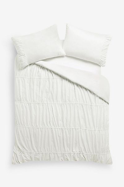 Next Bett-Set Bettgarnitur mit Raffung und Schleifen, 200 TC, Bezug: Baumwo günstig online kaufen