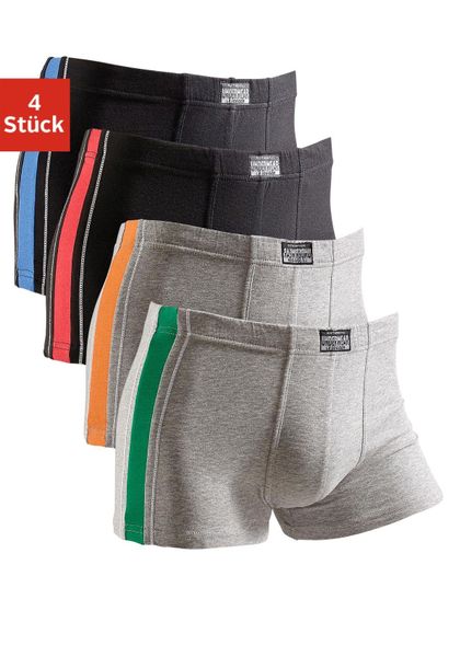 AUTHENTIC UNDERWEAR Boxer "Boxershorts für Herren" Packung, 4 Stk. tlg., mi günstig online kaufen