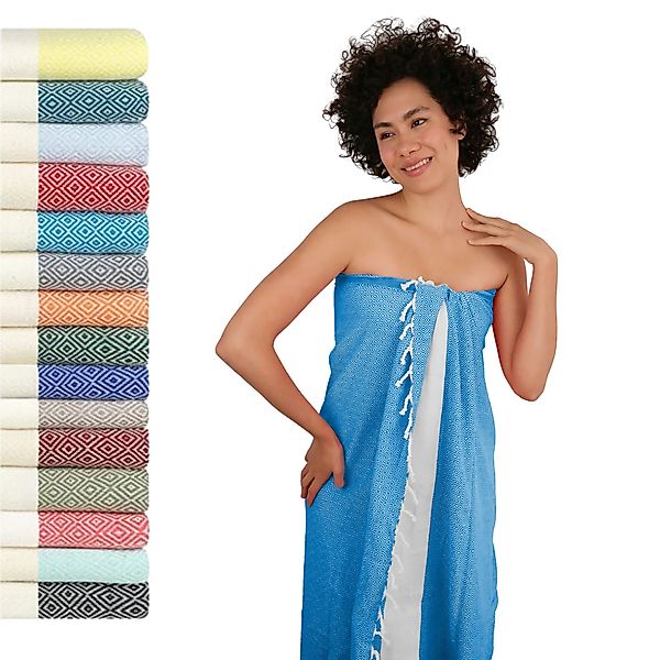 furora HOLIDAY Saunatuch Saunahandtuch Saunatuch Damen günstig online kaufen