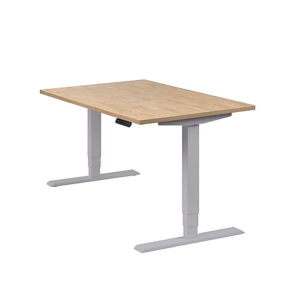 boho office® Schreibtisch Homedesk, Silber elektrisch günstig online kaufen