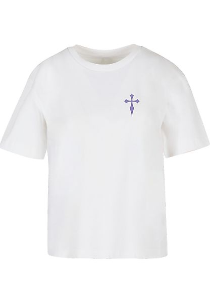 Miss Tee T-Shirt "Miss Tee Damen Pearl Spider Tee" 1 Stk. günstig online kaufen