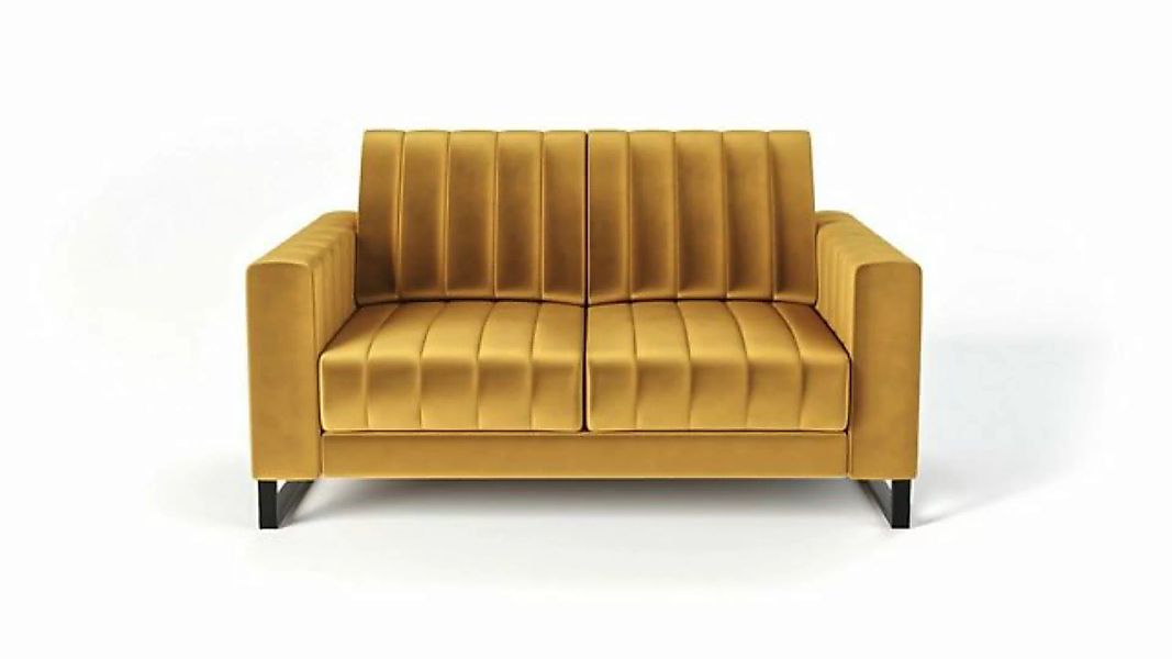 Siblo 2-Sitzer Zweisitziges Elegantes Sofa Mono 2 auf schwarzen Beinen - Zw günstig online kaufen