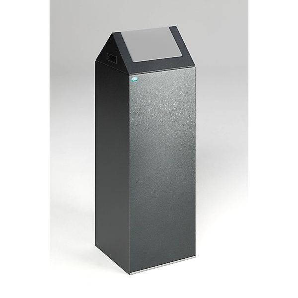 PROREGAL Selbstlöschender Wertstoffsammler Spitz Mit Einwurfklappe 89 Liter günstig online kaufen