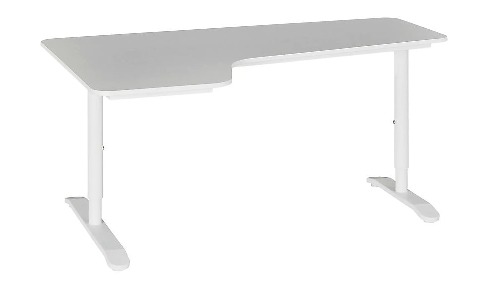 Eckschreibtisch - weiß - 160 cm - 65 cm - 110 cm - Tische > Bürotische - Mö günstig online kaufen