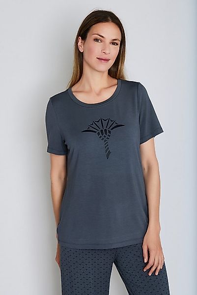 JOOP! Pyjamaoberteil Luxe mit dezenter Logostickerei günstig online kaufen