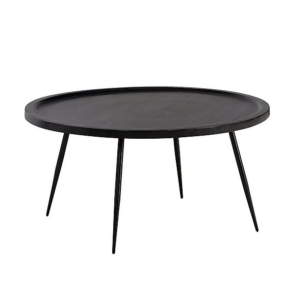 KADIMA DESIGN Couchtisch Couchtisch 75x75x38 cm Mango Massivholz Metall Sch günstig online kaufen