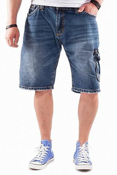 UNCS Jeansshorts mit Zollstocktasche, Werkzeugschlaufe und Cargotasche günstig online kaufen