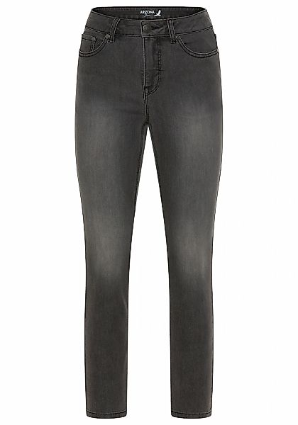 Arizona 7/8-Jeans "Shaping", eng anliegend, Röhrenjeans, Used-Waschung, Hig günstig online kaufen