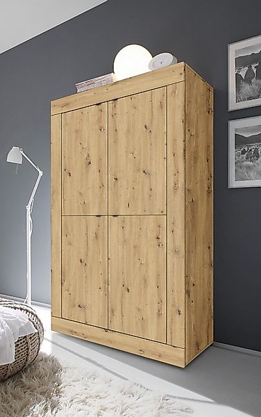 INOSIGN Highboard Basic Höhe 162 cm, Breite 102 cm, Kommode 4 Türen, Hochko günstig online kaufen