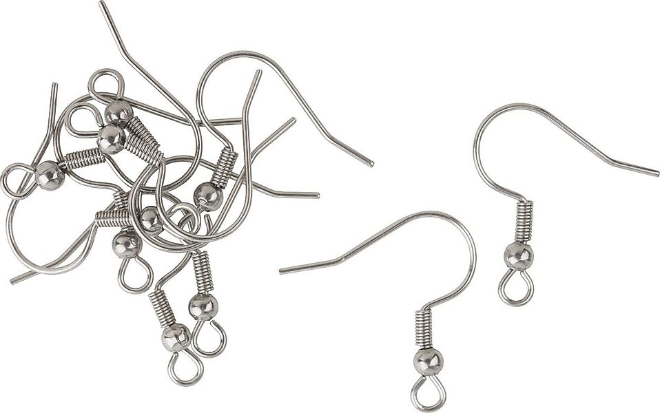 Pracht Ohrhaken-Set, Edelstahl, 10 Stück günstig online kaufen