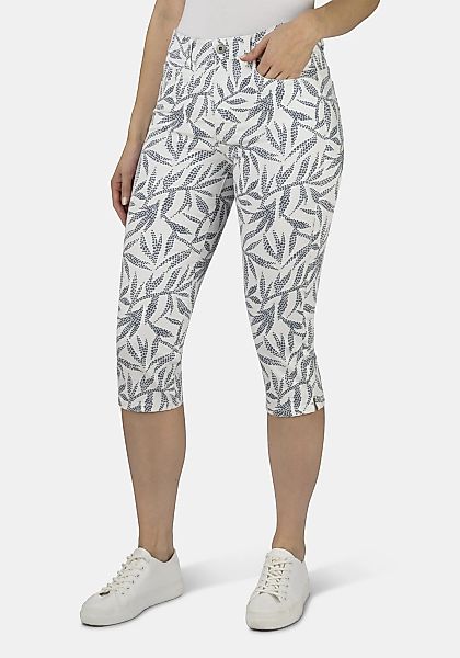 STOOKER WOMEN 7/8-Hose "Print Capri Hose Skinny Fit" Skinny Fit Capri Pants günstig online kaufen