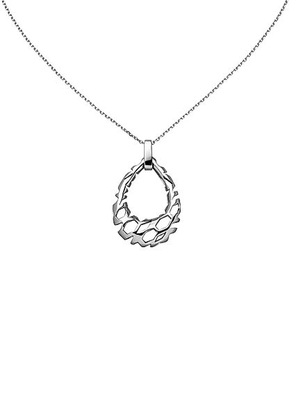 JOBO Kette mit Anhänger "Halskette Tropfen", 925 Silber 45 cm günstig online kaufen
