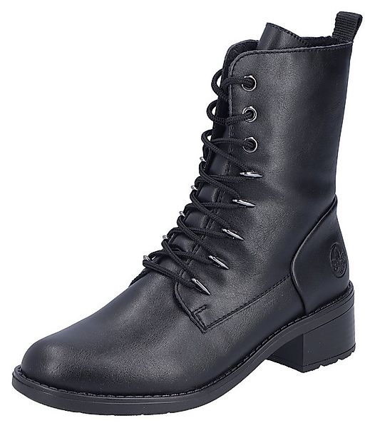 Rieker Schnürstiefelette Schnürboots, Blockabsatz, mit Innenreißverschluss günstig online kaufen