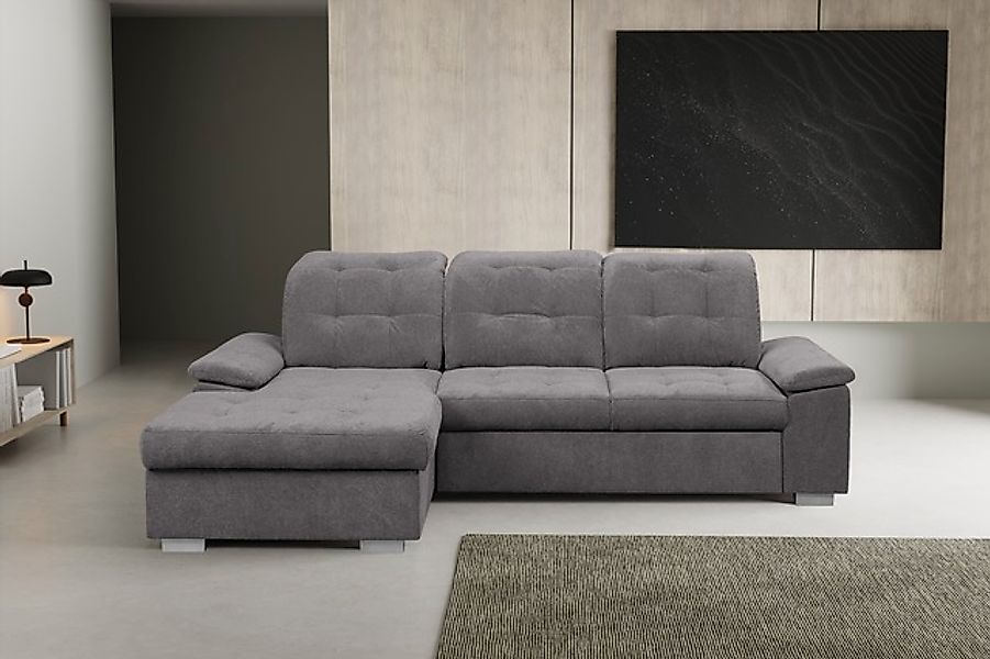 WERK2 Ecksofa »Carmen, mit Bettfunktion & Bettkasten, optional Sitztiefenve günstig online kaufen