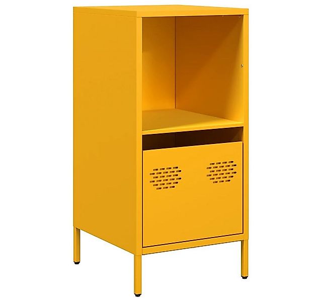 vidaXL Sideboard Sideboard Senfgelb 35x39x73,5 cm Kaltgewalzter Stahl (1 St günstig online kaufen