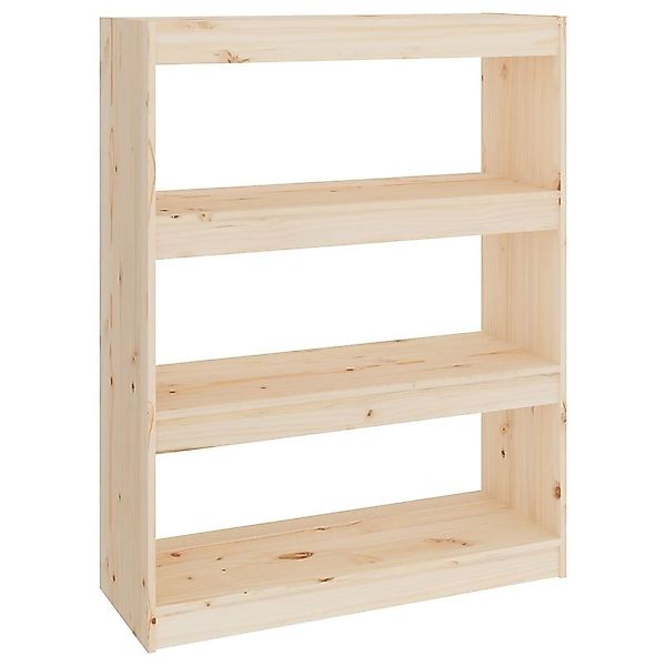 furnicato Bücherregal Bücherregal/Raumteiler 80x30x103,5 cm Massivholz günstig online kaufen