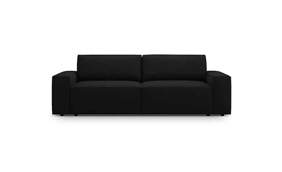 Micadoni Einzelsofa  Jodie ¦ schwarz ¦ Maße (cm): B: 247 H: 86 Polstermöbel günstig online kaufen